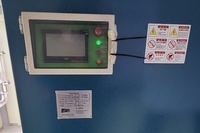 부산 하수 처리시설 150HP 2대 설치